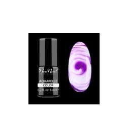 Néo nail aquarelle purple