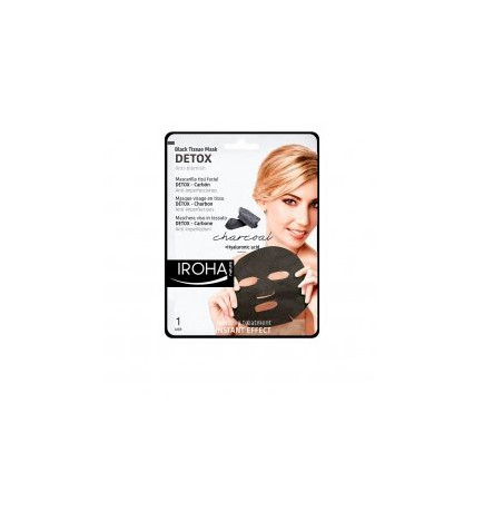 MASQUE TISSU DETOX CHARBON