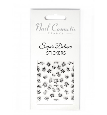 sticker floral garden midnight