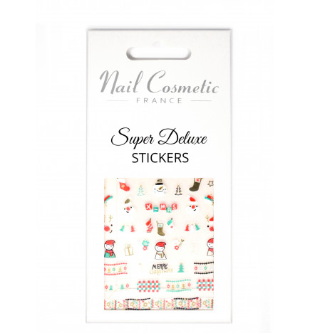 sticker remember christmas sweet snowman