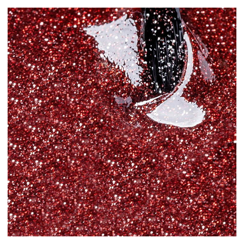 Glitter Effect Base Red Shine