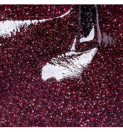 Glitter Effect Base Burgund Shine