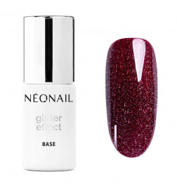 Glitter Effect Base Burgund Shine