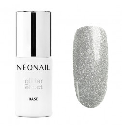 Glitter Effect Base Silver Shine