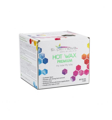 Supernova Depil Hot Wax Premium 8 x 125 ml