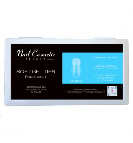 Soft Gel Tips Rond Court