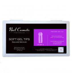 Soft Gel Tips Square Medium