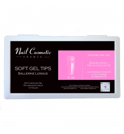 Soft Gel Tips Ballerine Longue