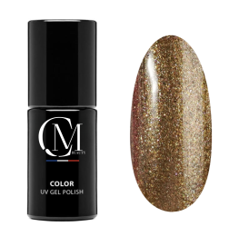 MC BEAUTY Vernis Semi-Permanent Gold Pailleté 7,2 ml