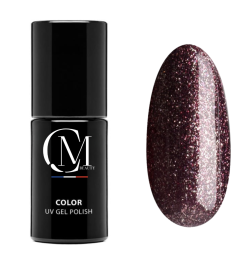 MC BEAUTY Vernis Semi-Permanent Violet Glitter 7,2 ml