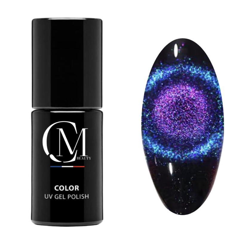 MC BEAUTY Vernis Semi-Permanent 5D Purple Blue 7,2 ml