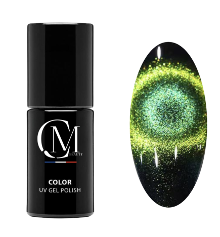 MC BEAUTY Vernis Semi-Permanent 5D Green Yellow 7,2 ml