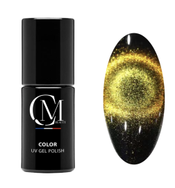 MC BEAUTY Vernis Semi-Permanent Cat Eye 5D Yellow Gold 7,2 ml