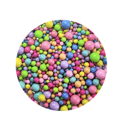 MC BEAUTY Perles de Macarons Multicolor 10 gr