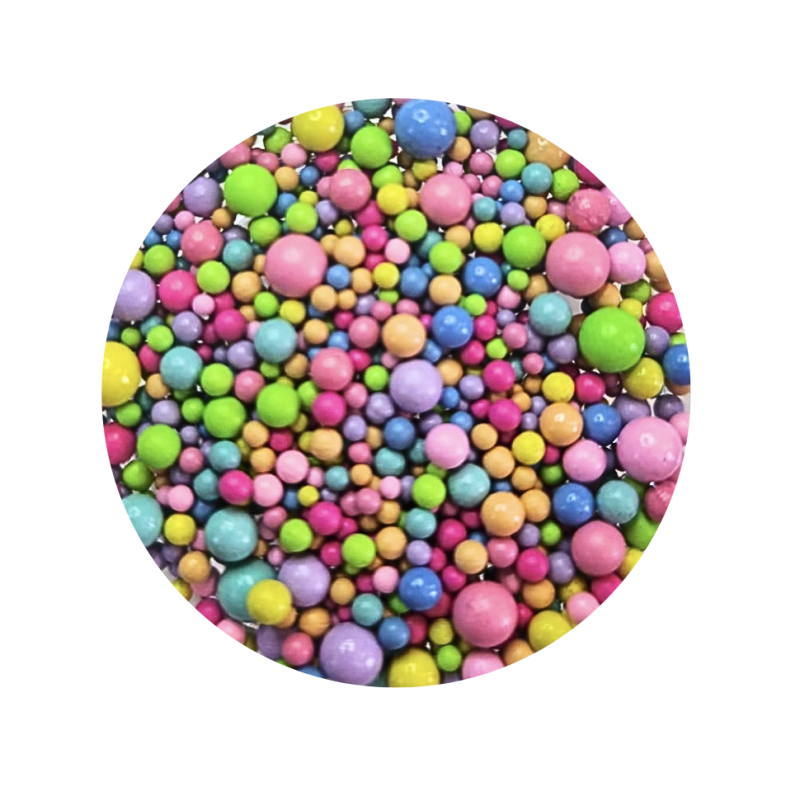 MC BEAUTY Perles de Macarons Multicolor 10 gr