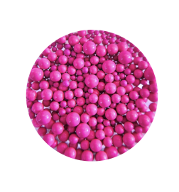 MC BEAUTY Perles de Macarons Fushia 10 gr