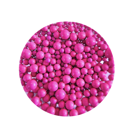 MC BEAUTY Perles de Macarons Fushia 10 gr