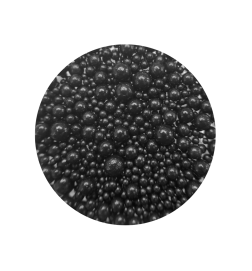 MC BEAUTY Perles de Macarons Black 10 gr