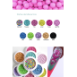 MC BEAUTY Perles de Macarons Multicolor 10 gr