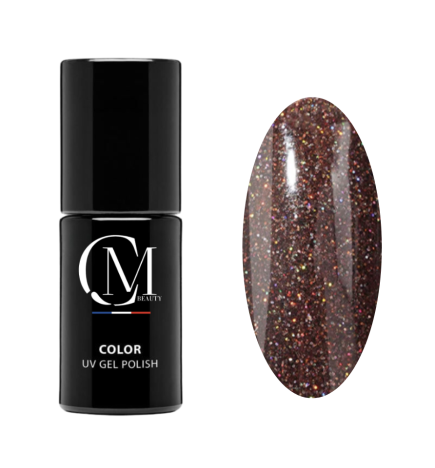 MC BEAUTY Vernis Semi-Permanent Shiny Brown 7,2 ml