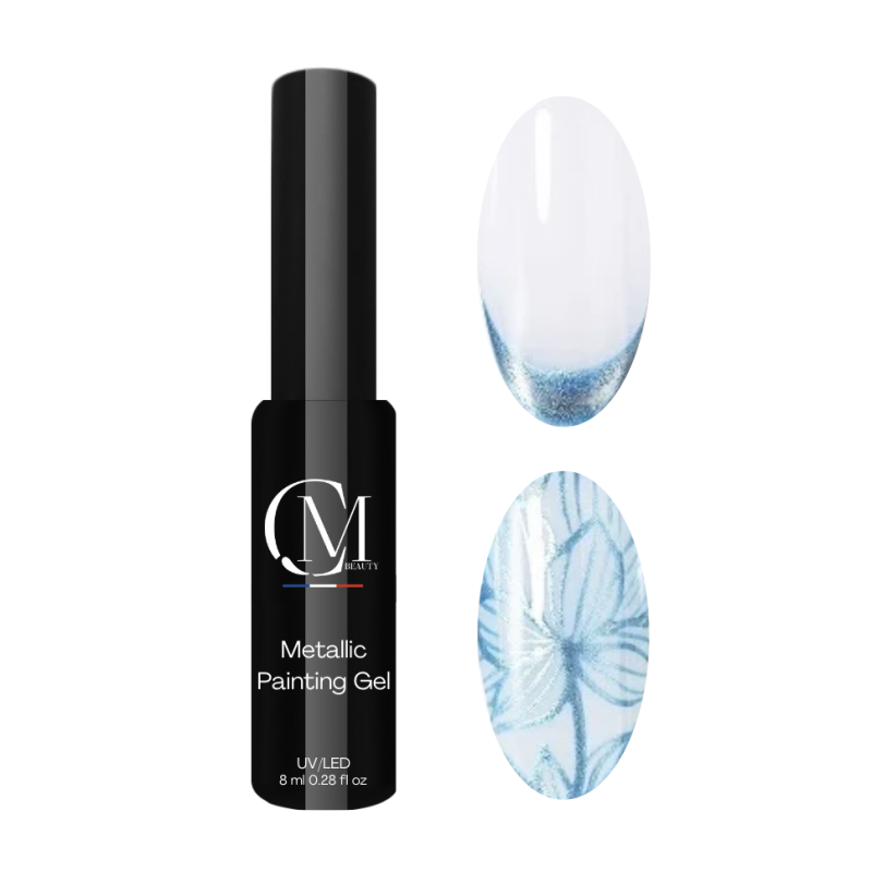 MC BEAUTY Metallic Painting Gel Blue 8 ml